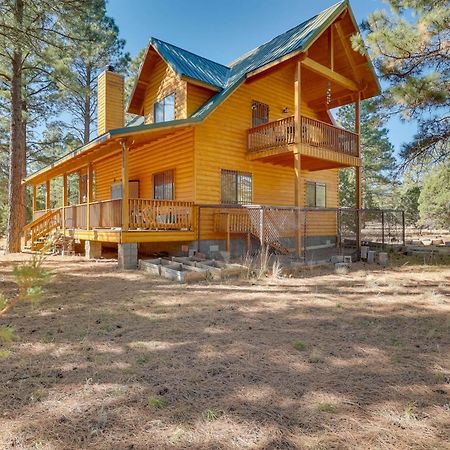 Dog-Friendly Nutrioso Cabin With Wraparound Porch! Екстер'єр фото